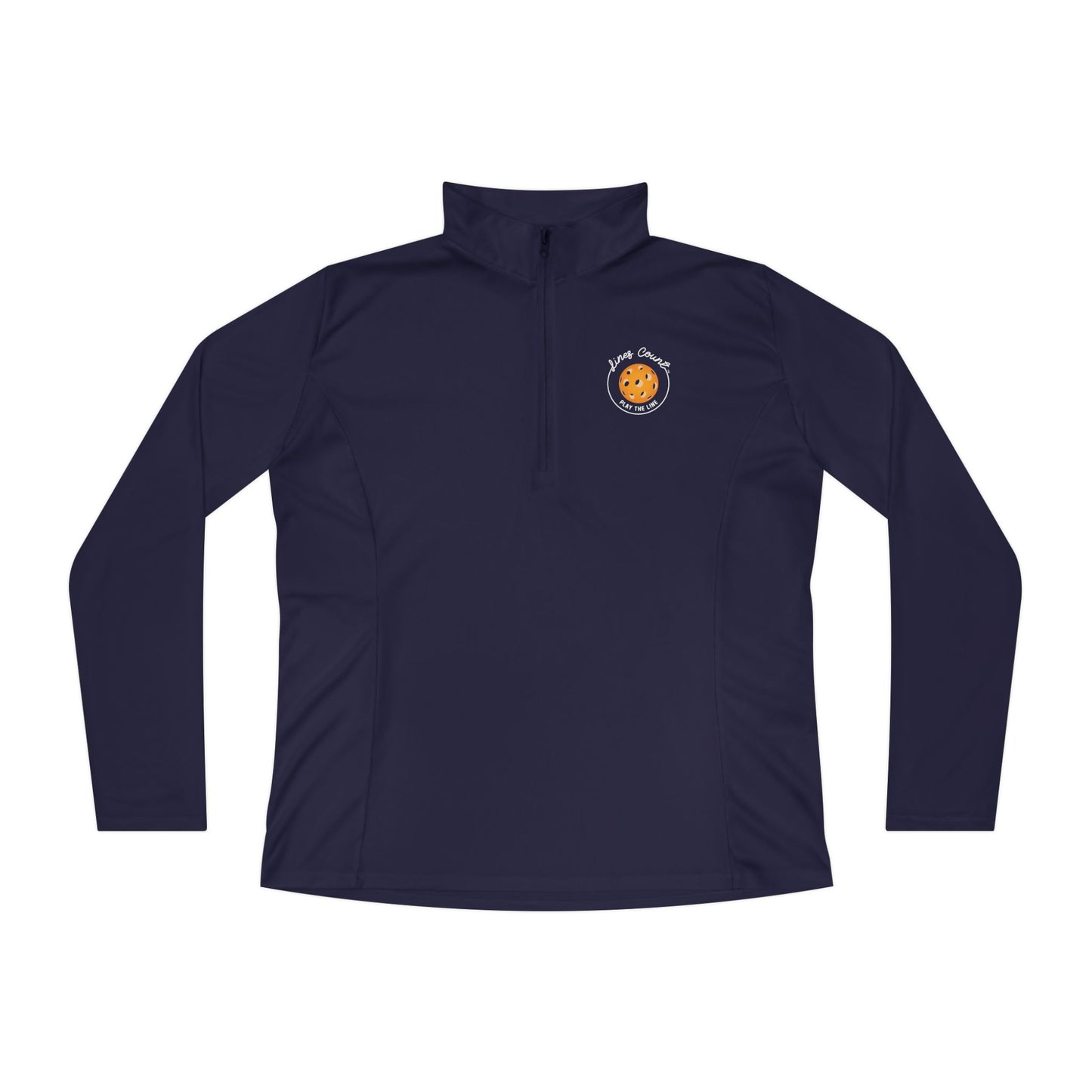 Level Up Ladies Quarter-Zip Pullover