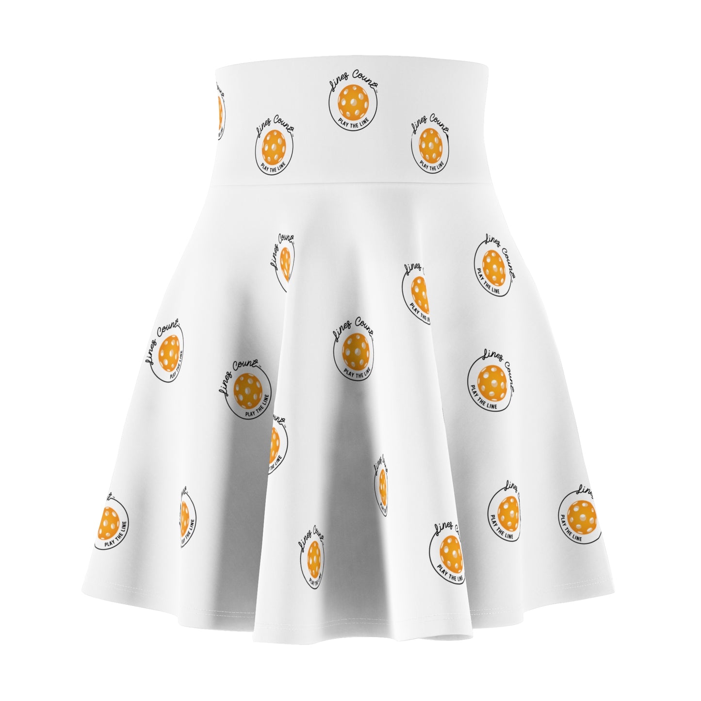 Lines Count Women's Skater Skirt