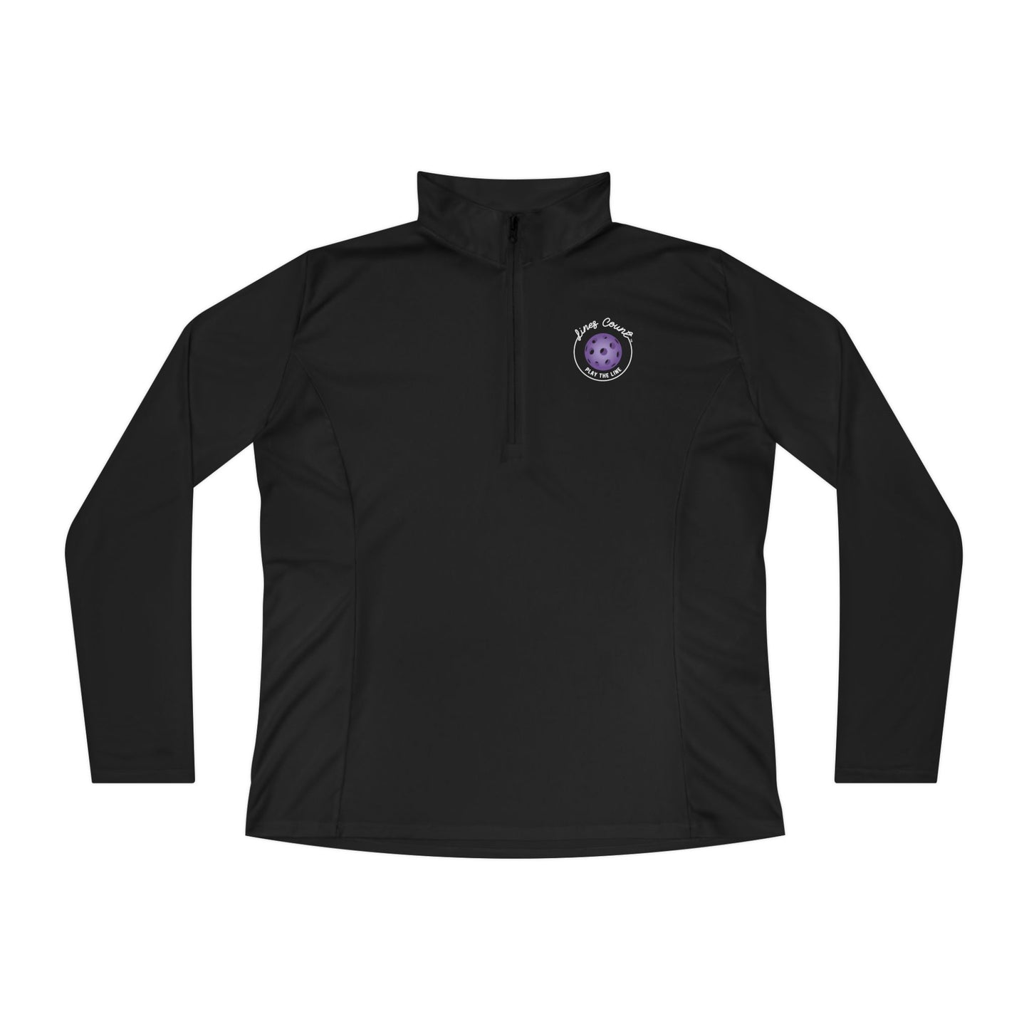 Level Up Ladies Quarter-Zip Pullover