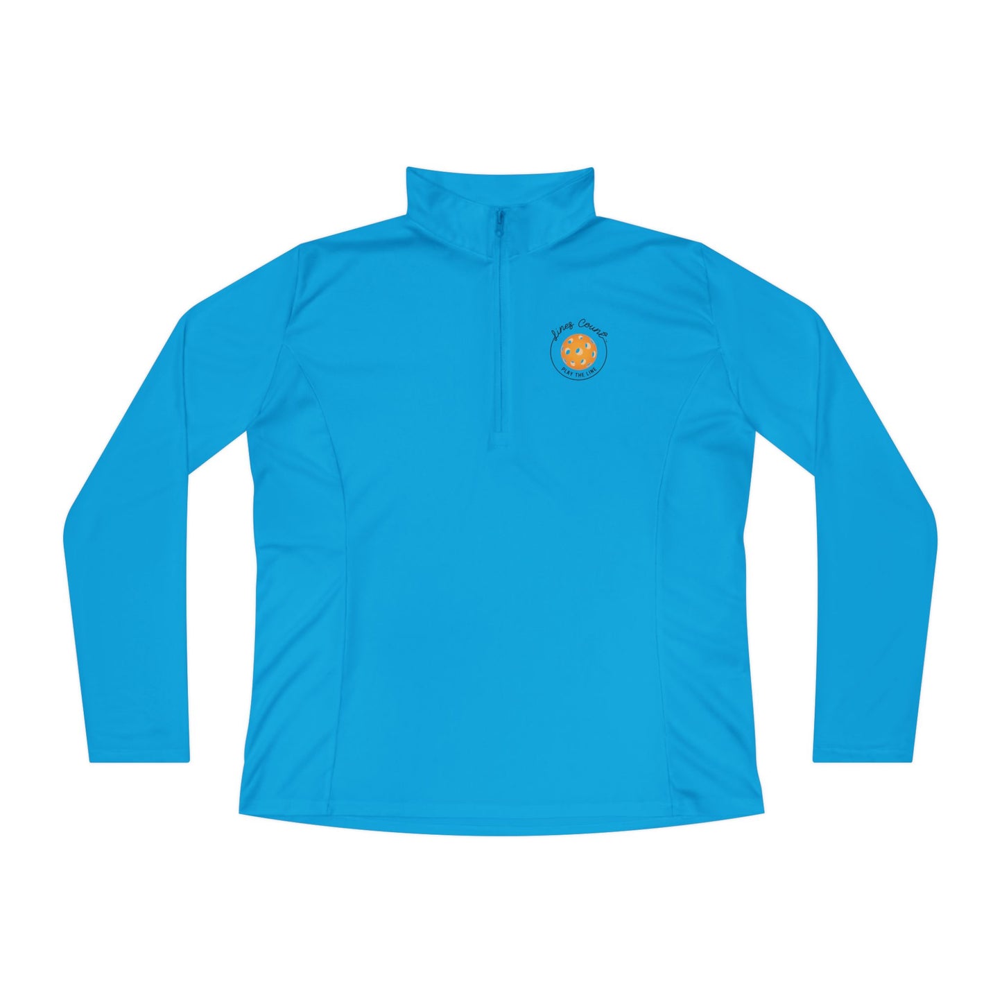 Level Up Ladies Quarter-Zip Pullover