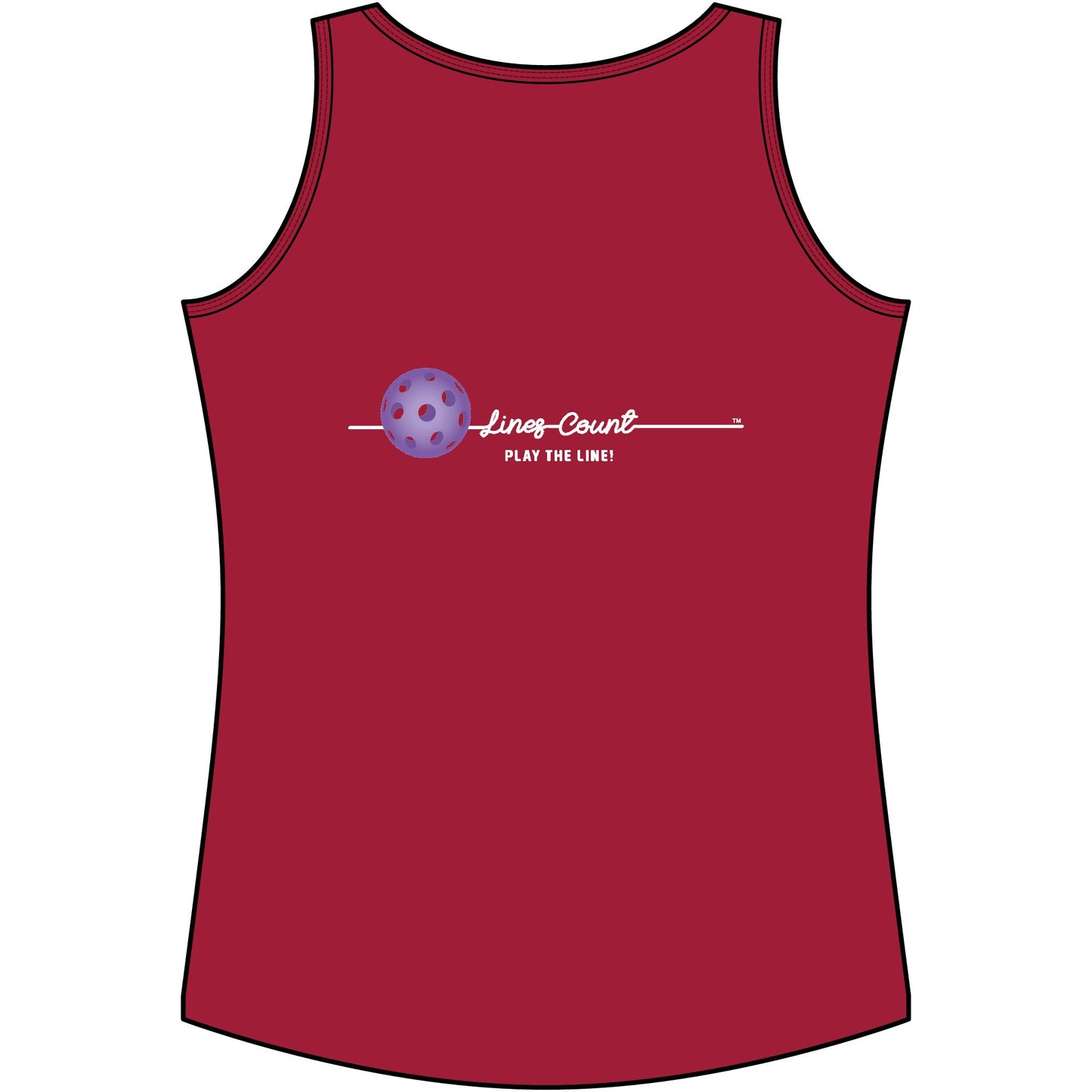 Lines Count Women's Performance Tank UPF50 UV Protection