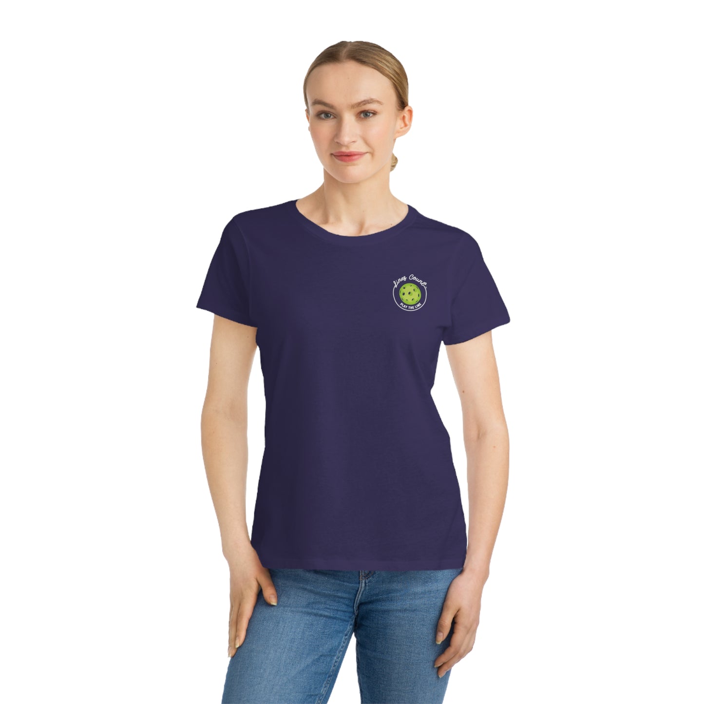 Organic Women's Classic T-Shirt - Green Logo