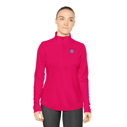 Level Up Ladies Quarter-Zip Pullover