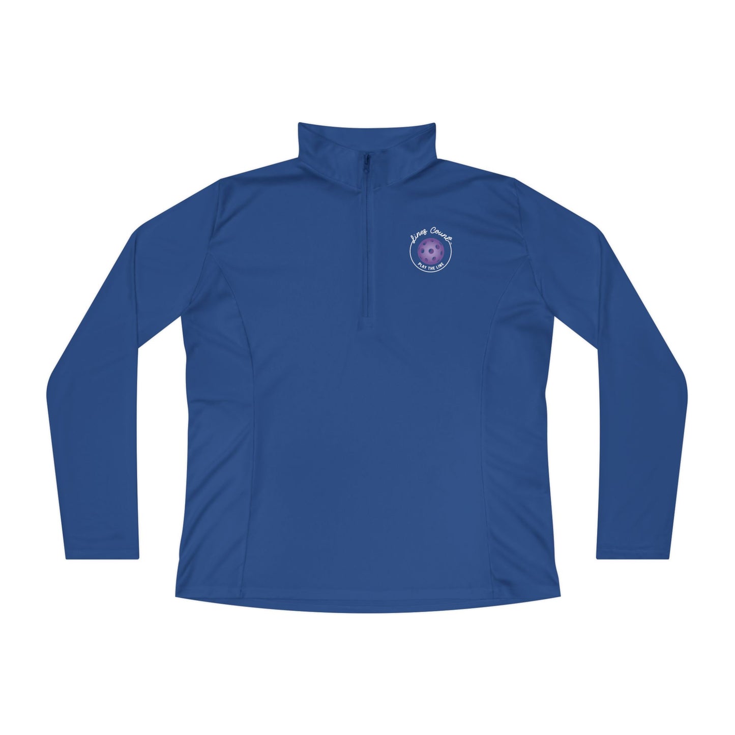 Level Up Ladies Quarter-Zip Pullover