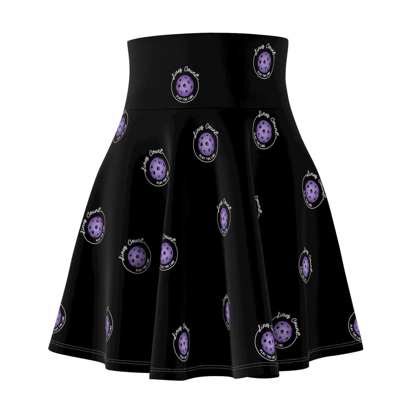 Lines Count Women's Skater Skirt