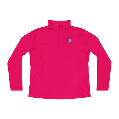 Level Up Ladies Quarter-Zip Pullover