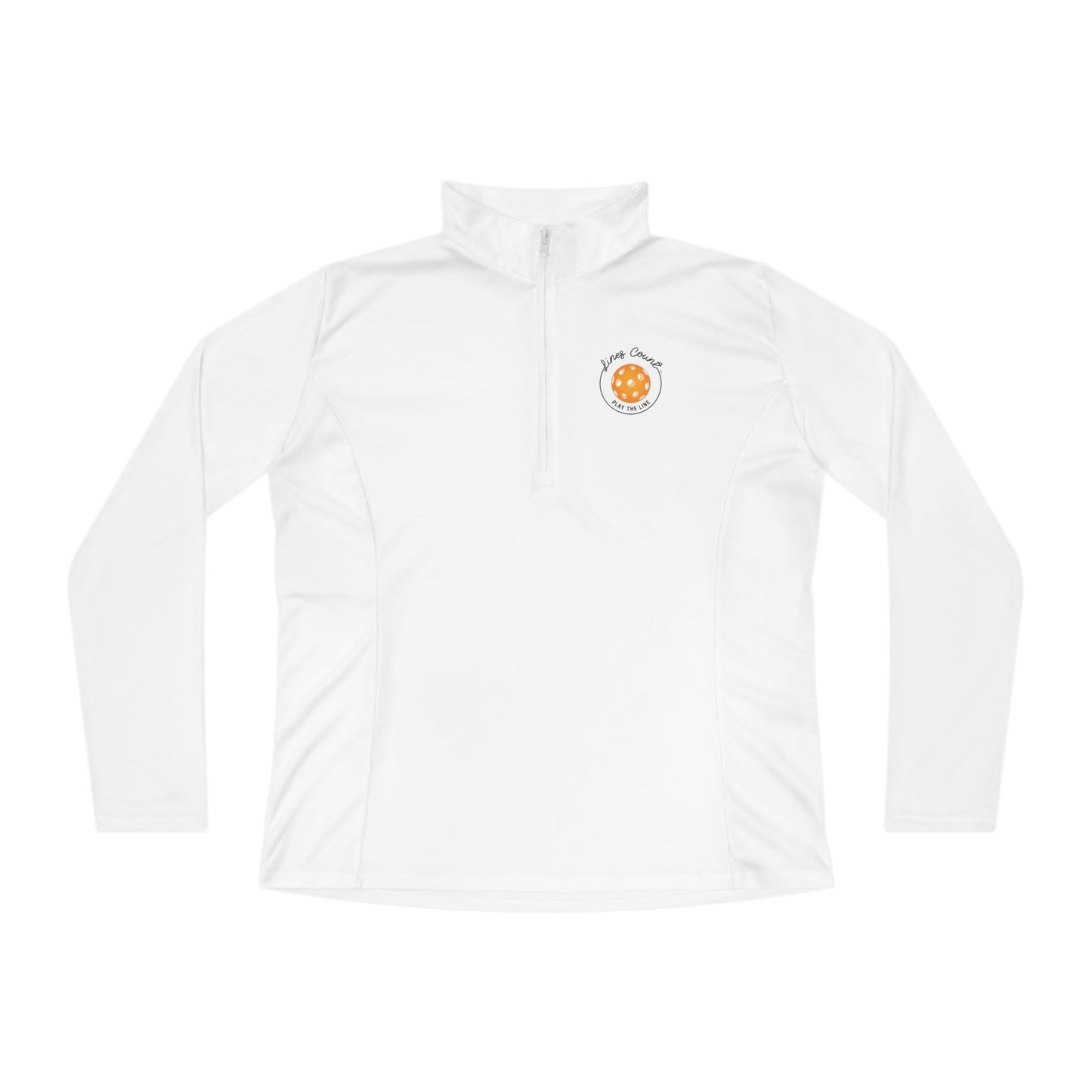 Level Up Ladies Quarter-Zip Pullover