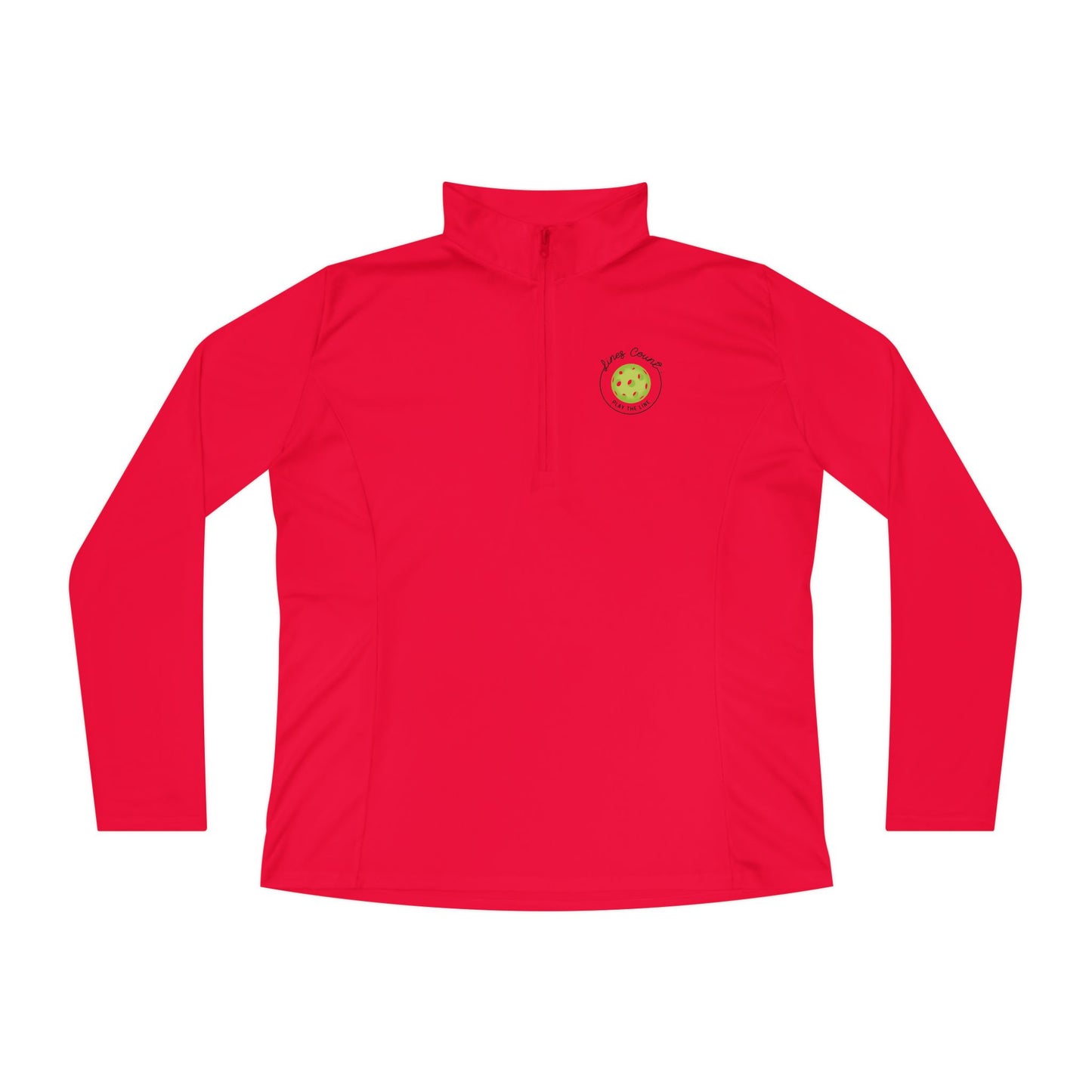 Level Up Ladies Quarter-Zip Pullover