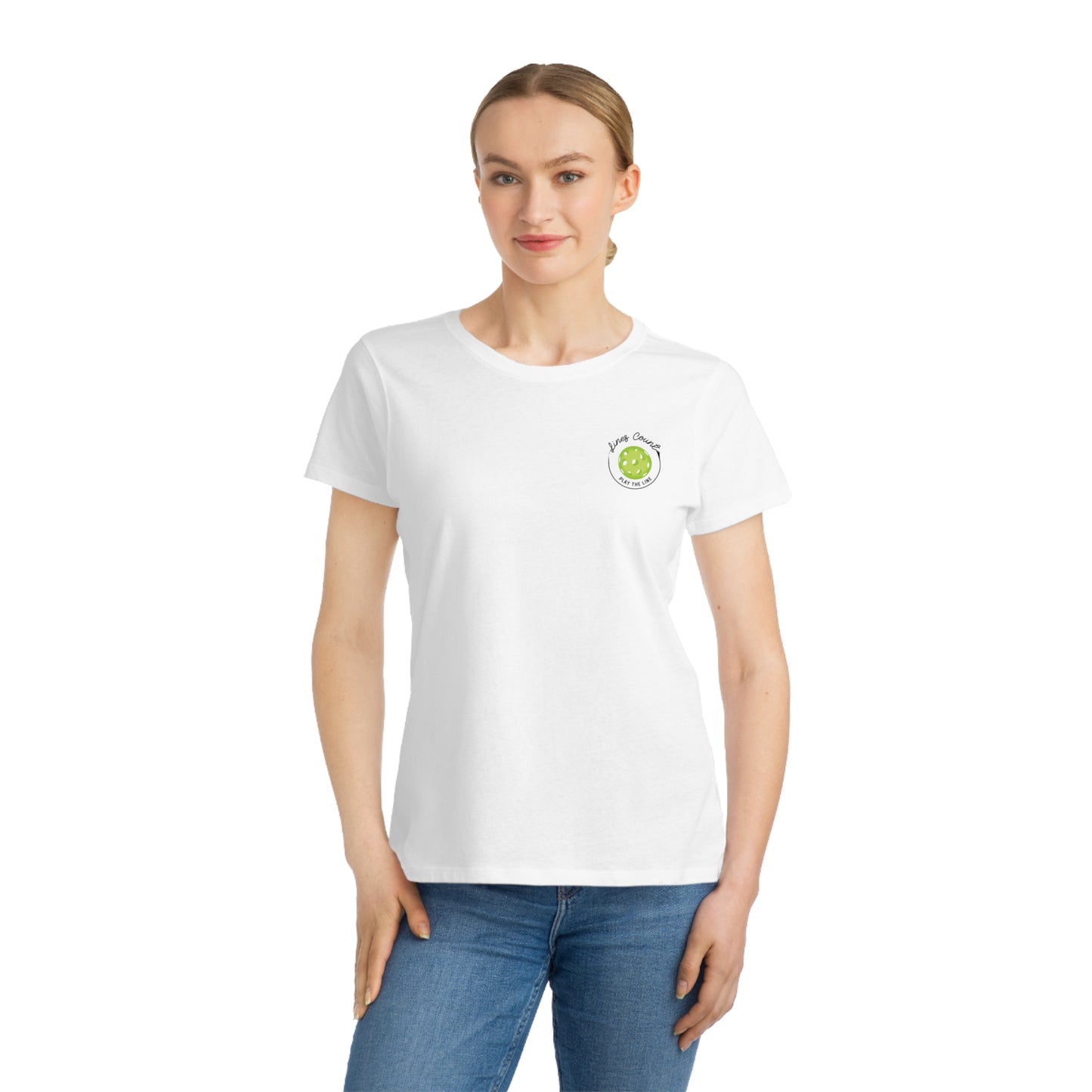 Organic Women's Classic T-Shirt - Green Logo