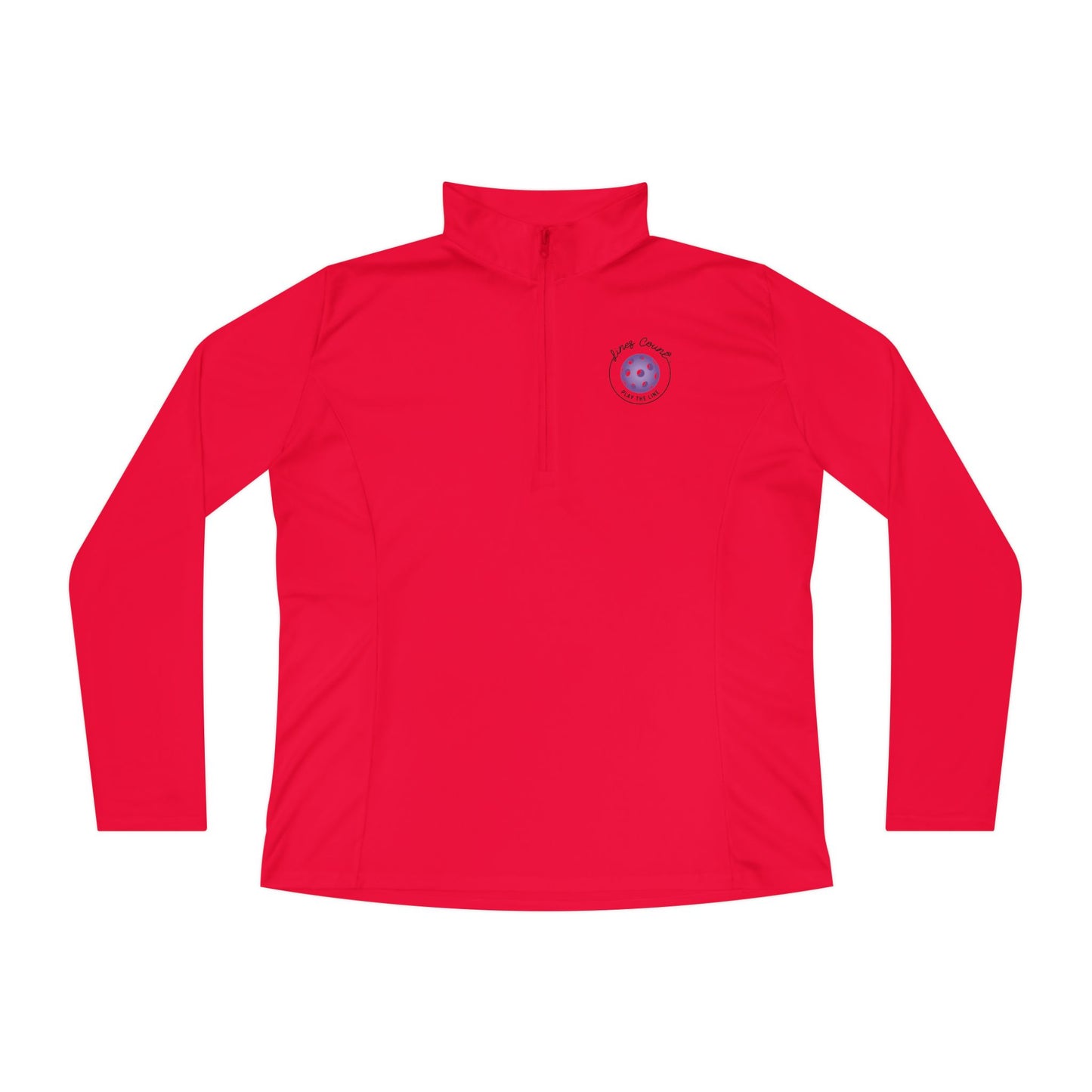 Level Up Ladies Quarter-Zip Pullover