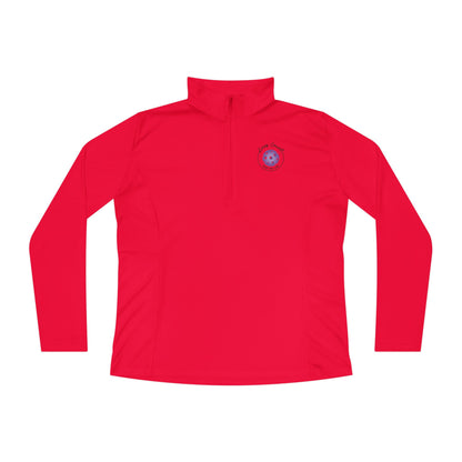 Level Up Ladies Quarter-Zip Pullover